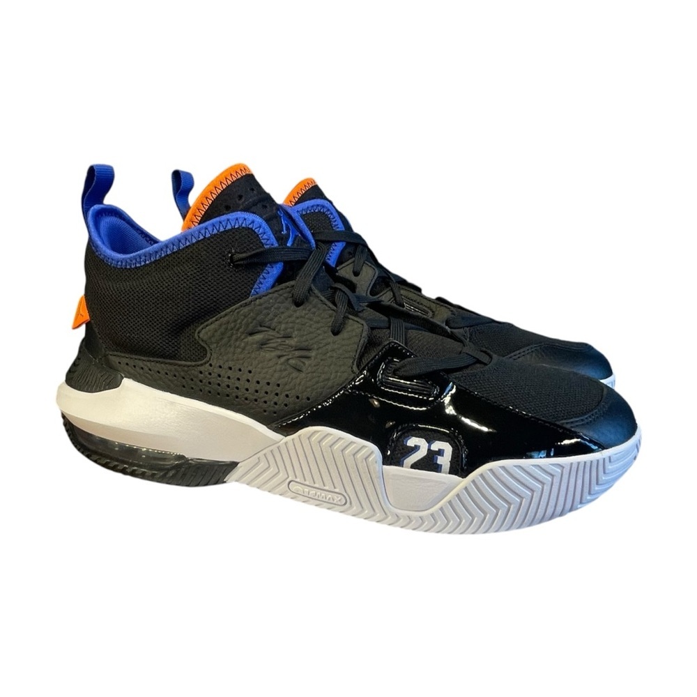 Men’s Jordan Stay Loyal 2 Black/hyper royal sneakers. Size 11.